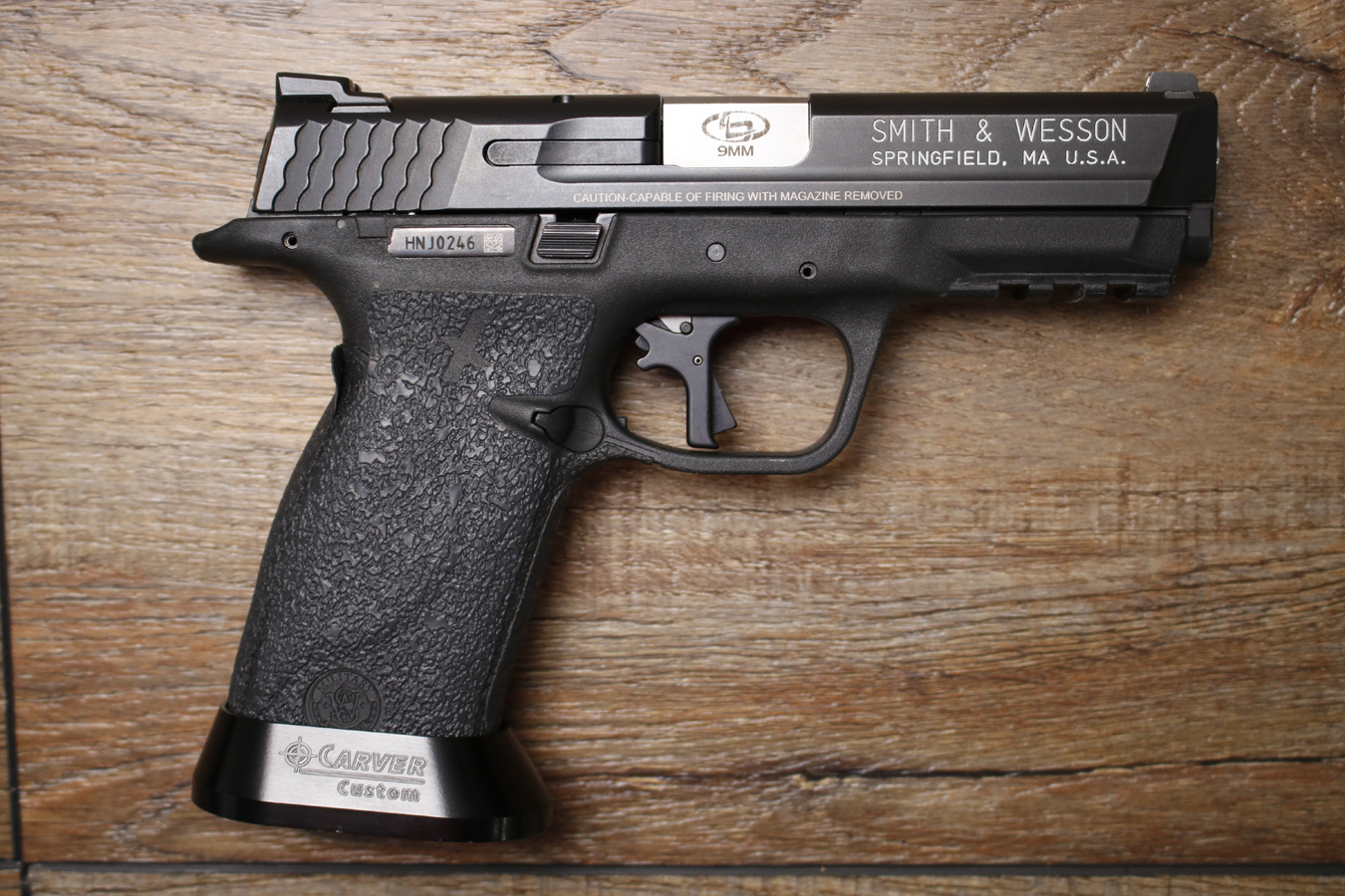SMITH AND WESSON M&P9 Gen1 9mm Police Trade-In Pistol with Original Box and Two Magazines