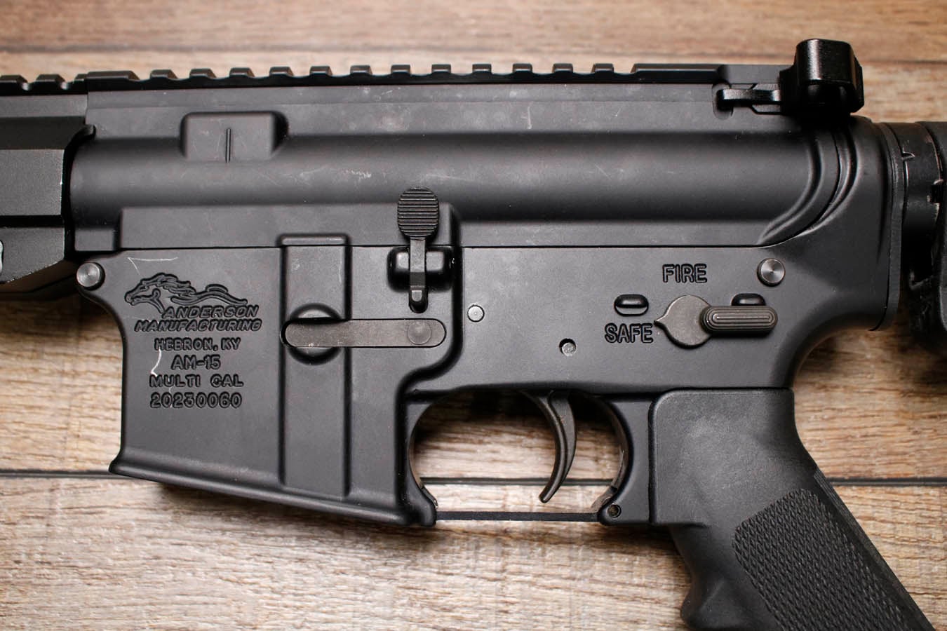 ANDERSON MANUFACTURING AM-15 5.56mm Police Trade-In Rifle (No Magazine)