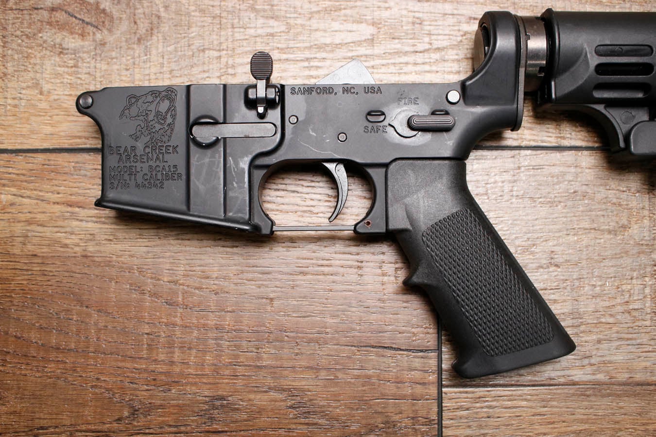 BEAR CREEK ARSENAL BCA15 Multi-Cal Police Trade-In Lower Receiver 