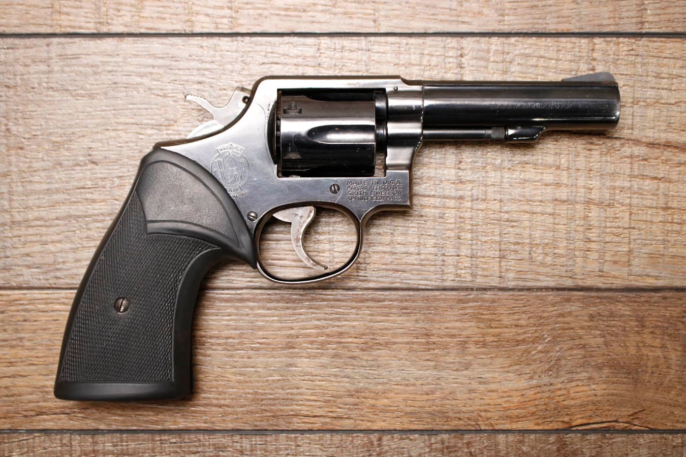 SMITH AND WESSON Model 10-8 .38 Special 4 Inch K-Frame Police Trade-in Revolver