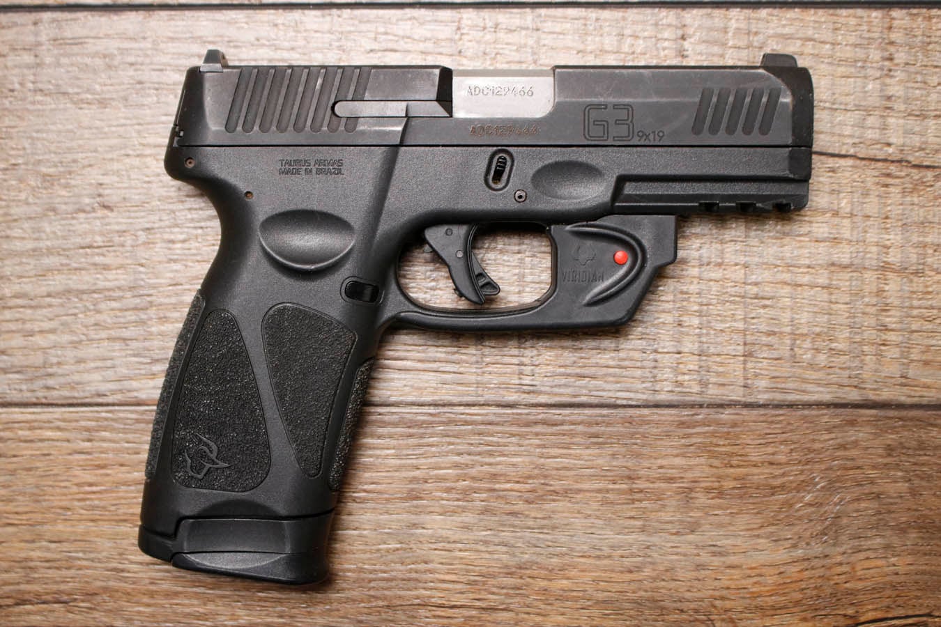 TAURUS G3 9mm Police Trade-In Pistol with Viridian Laser
