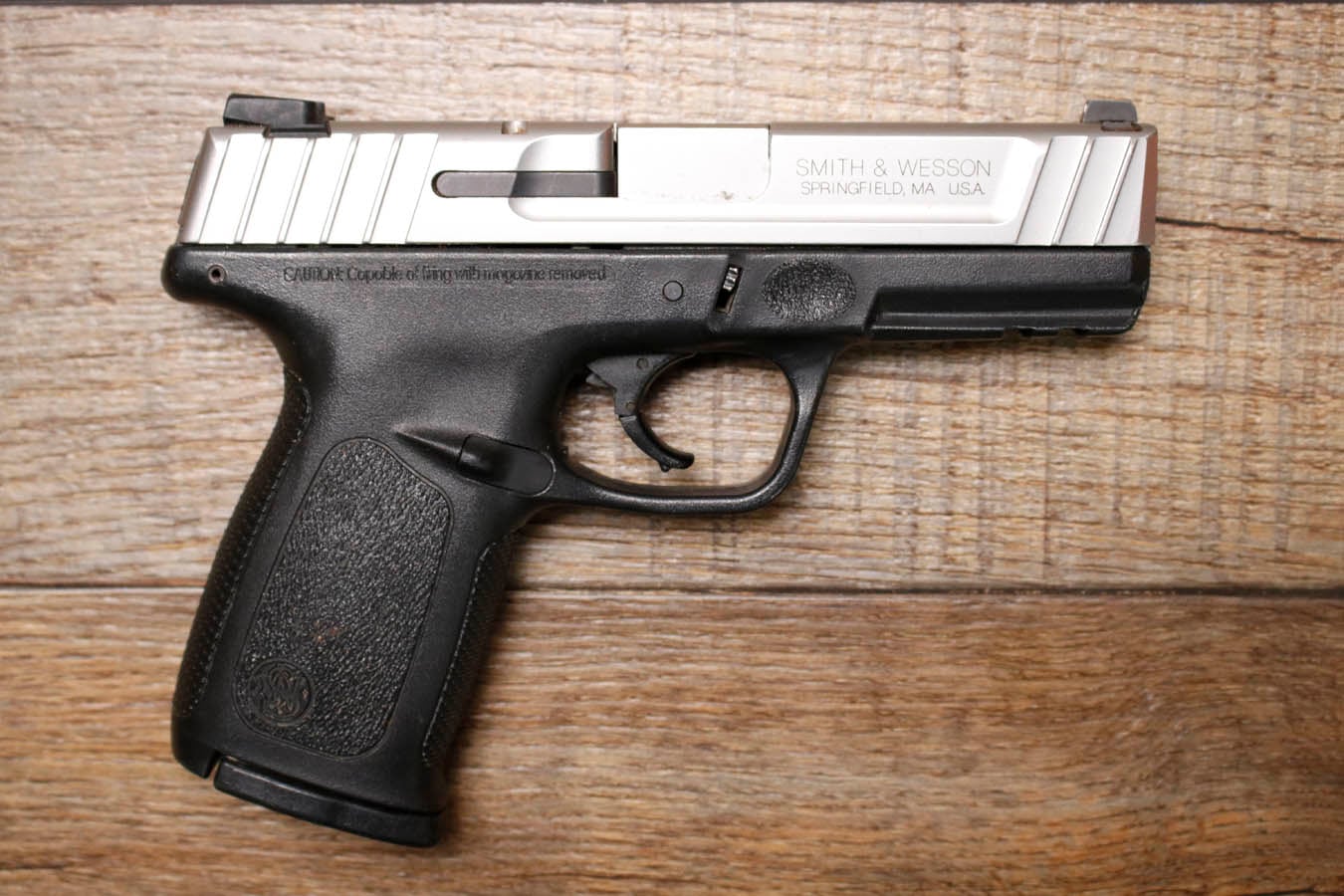 SMITH AND WESSON SD9VE 9mm Police Trade-In Pistol 
