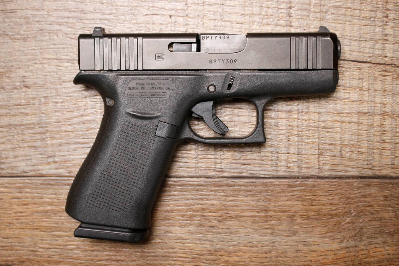 GLOCK 43X 9mm Police Trade-In Pistol