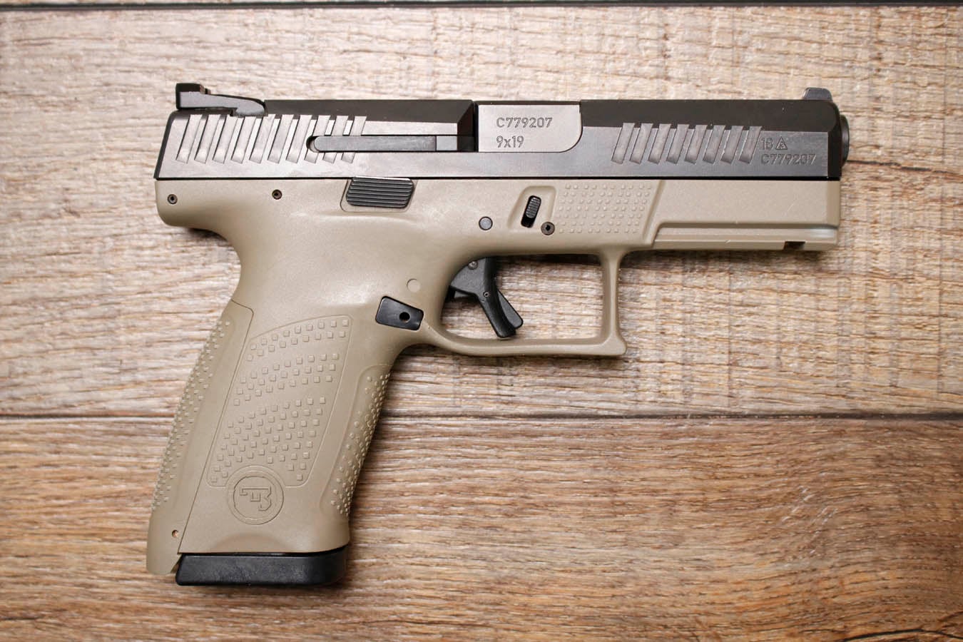 CZ P10-C 9mm FDE Police Trade-In Pistol with Holster