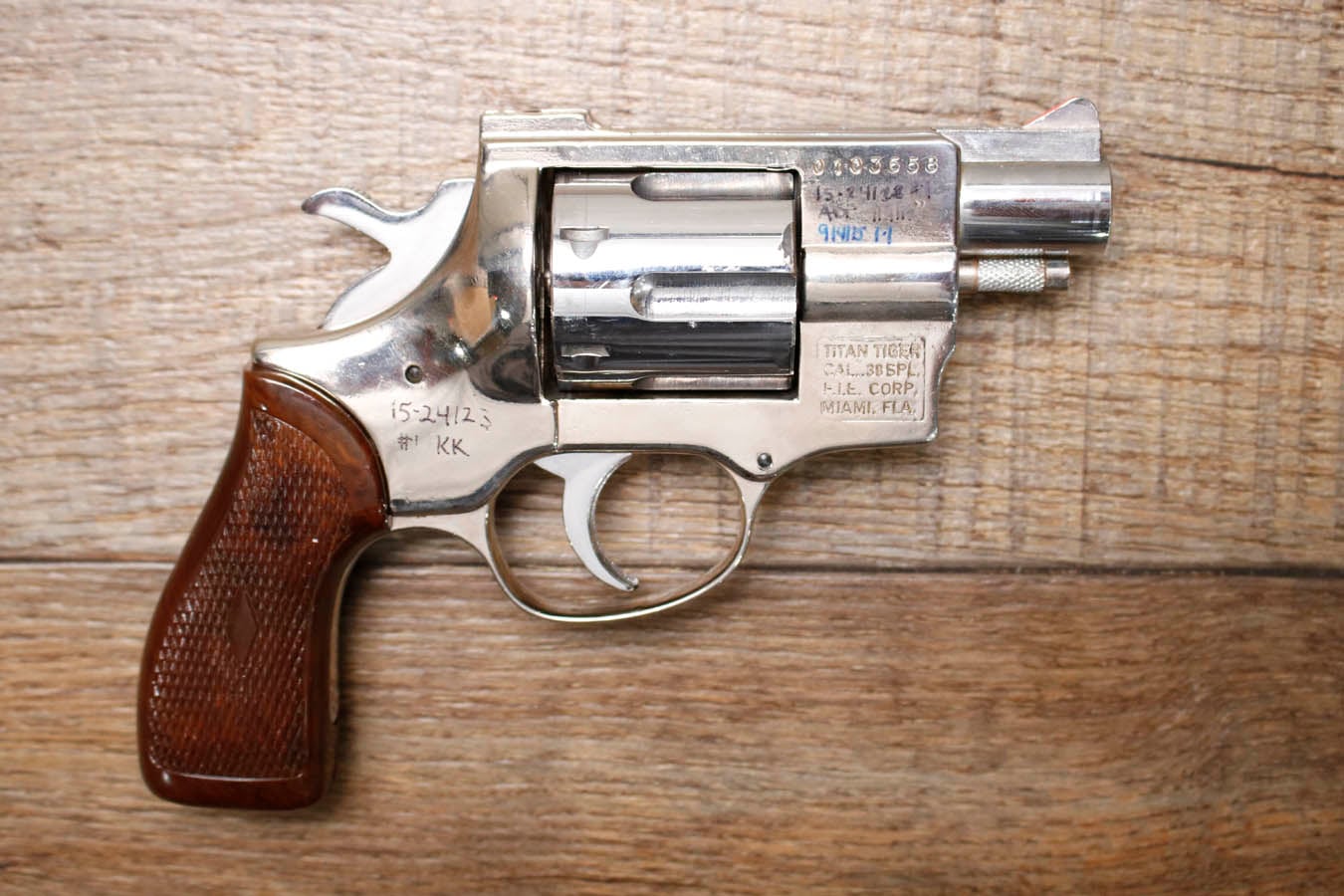 FIE Titan Tiger 38 SPL Police Trade-In Revolver