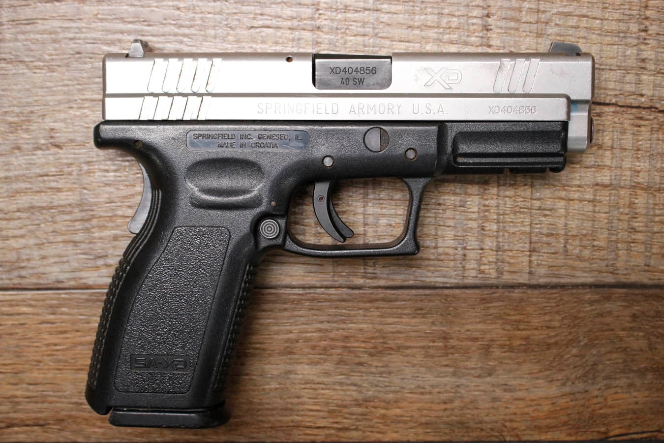 SPRINGFIELD XD-40 40 S&W Police Trade-In Pistol