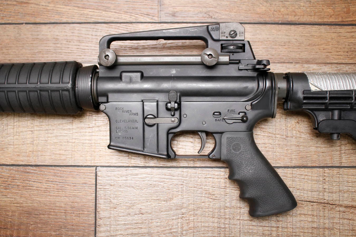 ROCK RIVER ARMS LAR-15 5.56mm Police Trade-In Rifle with Law Enforcement Only Rollmark (No Magazine)