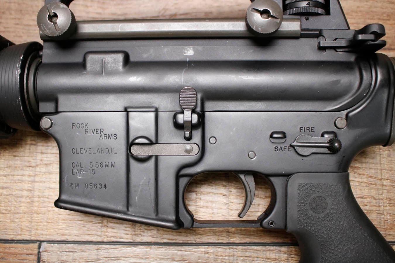 ROCK RIVER ARMS LAR-15 5.56mm Police Trade-In Rifle with Law Enforcement Only Rollmark (No Magazine)