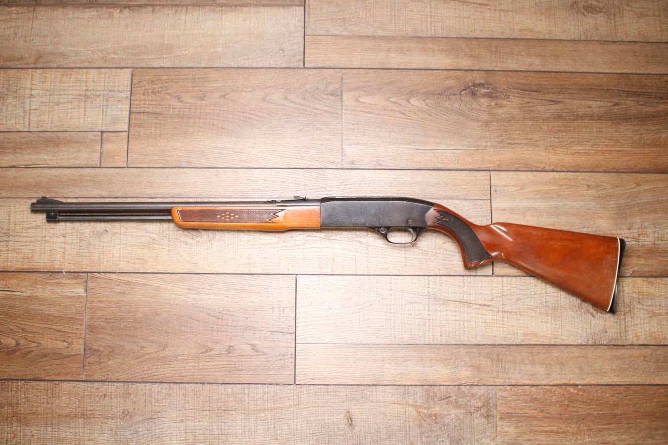 WINCHESTER 290 22 S,L,LR Police Trade-In Rifle (Missing Magazine Tube Cap)