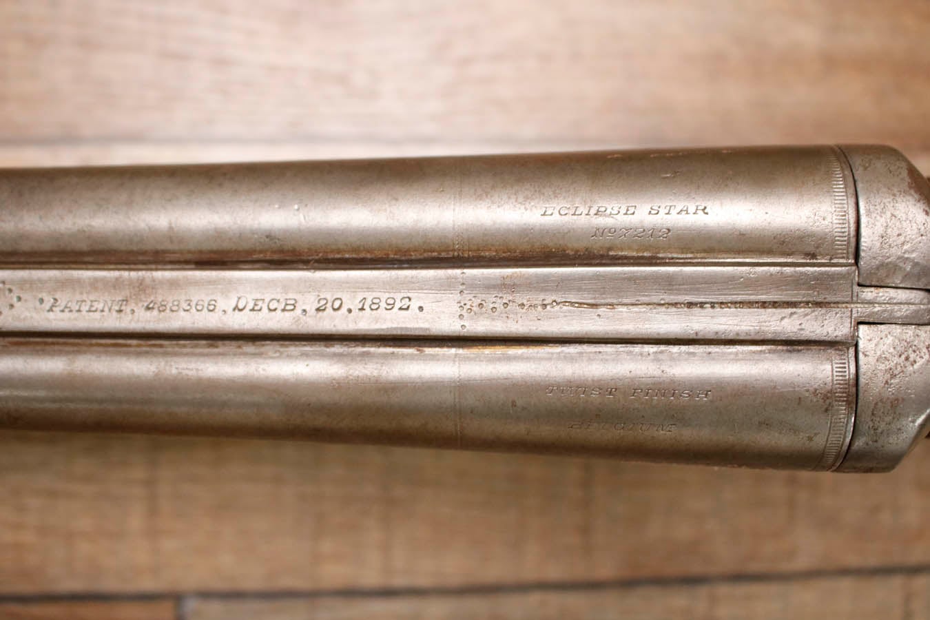 ECLIPSE GUN CO Star 12 Gauge Belgian Side-By Side Double Barrel Police Trade-in Hammer Shotgun