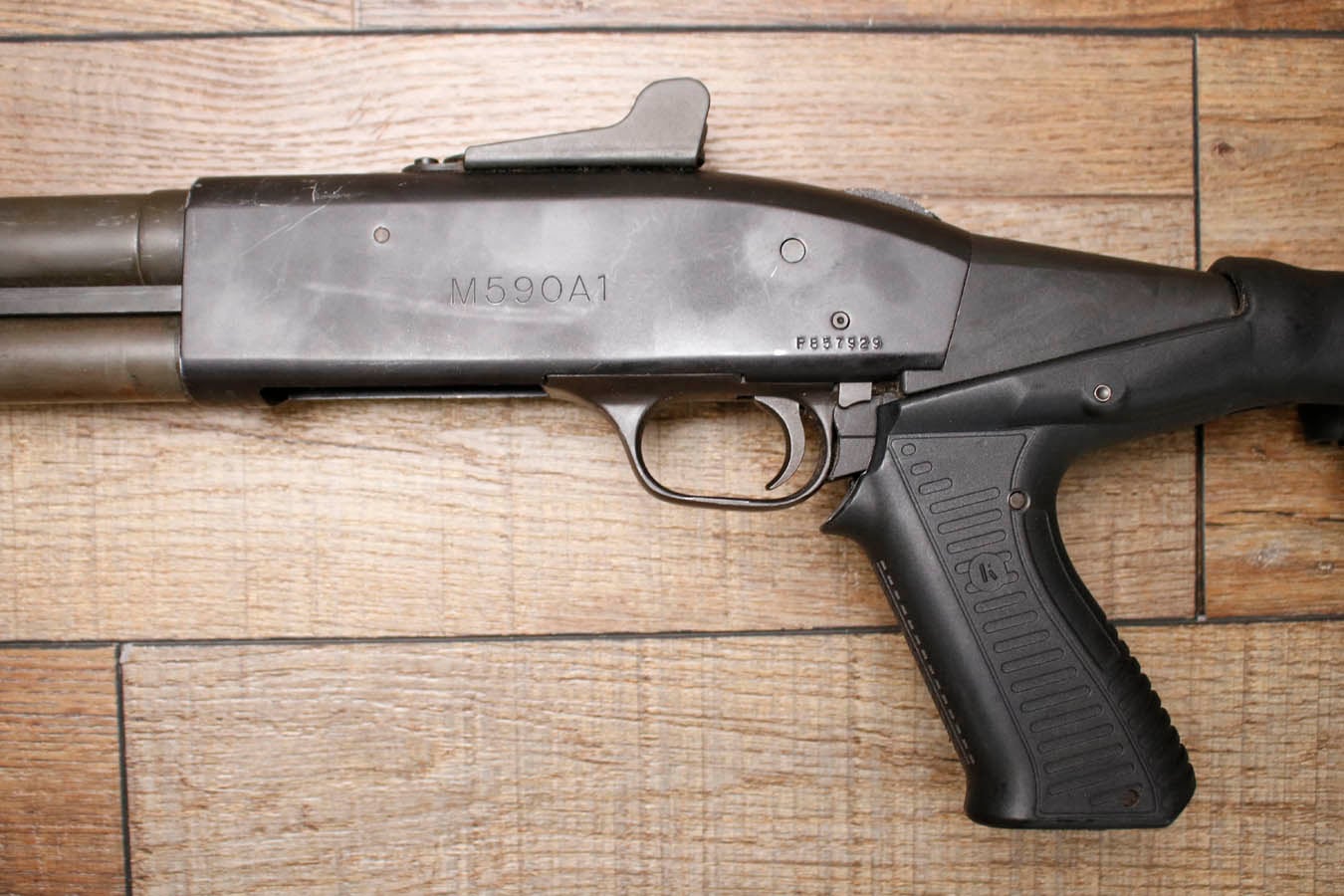 MOSSBERG M590A1 12GA Police Trade-In Shotgun with SureFire Forend