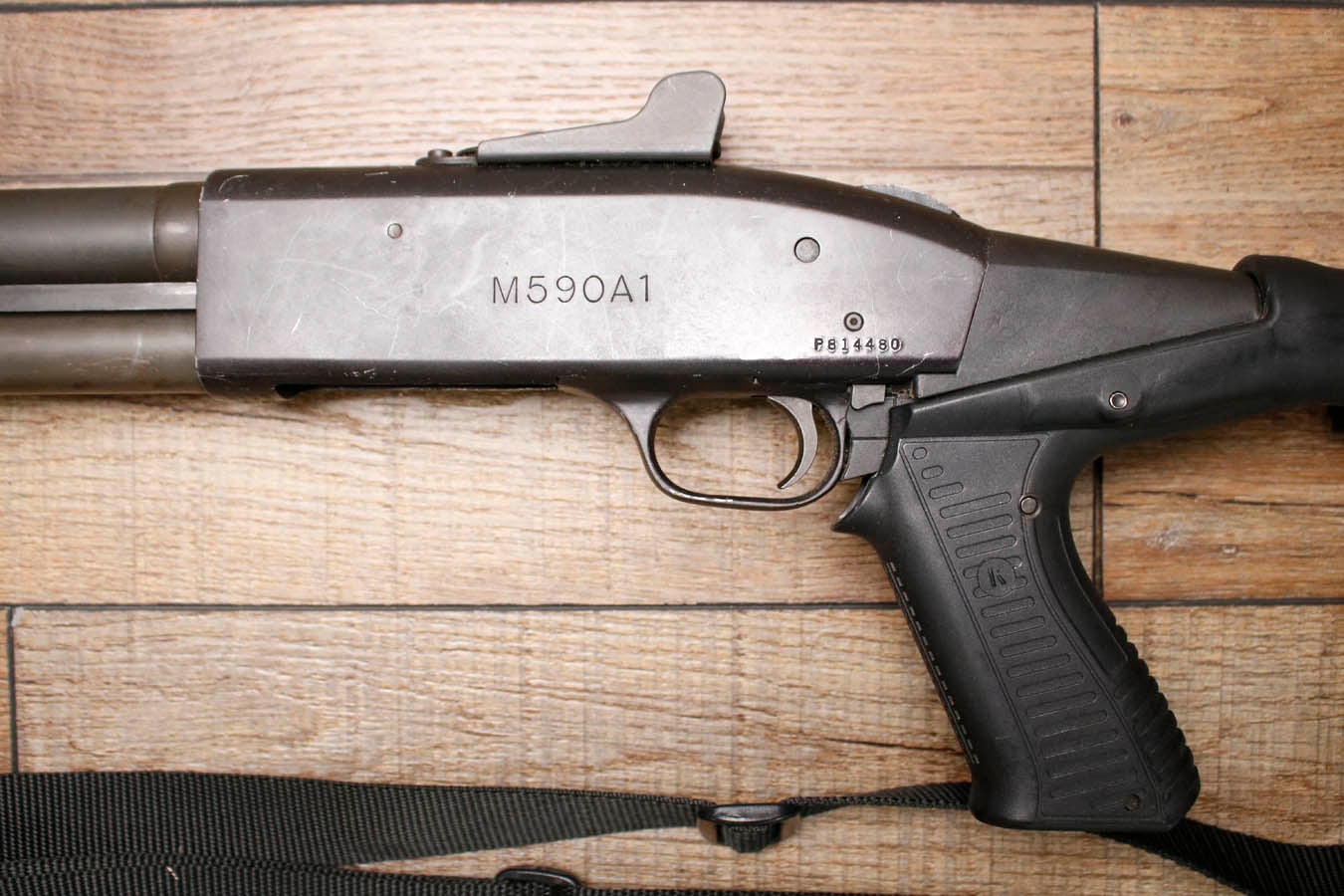 MOSSBERG M590A1 12GA Police Trade-In Shotgun with SureFire Forend