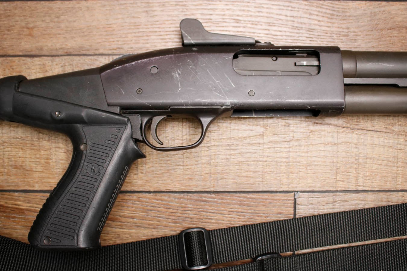 MOSSBERG M590A1 12GA Police Trade-In Shotgun with SureFire Forend