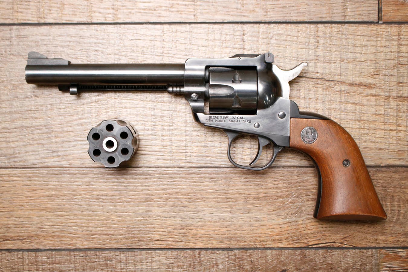 RUGER New Model Single Six 22LR Police Trade-In Revolver