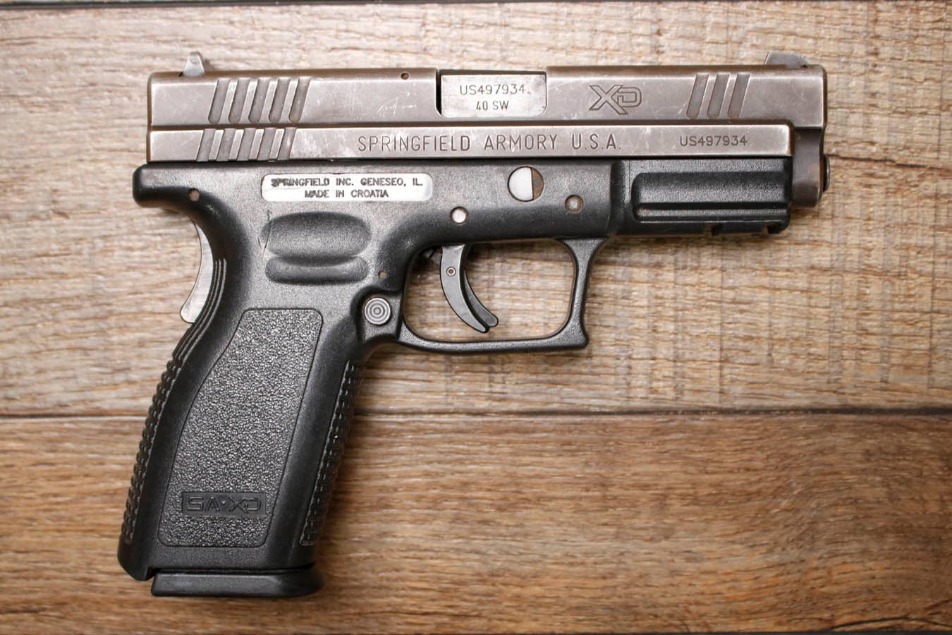 SPRINGFIELD XD40 40 S&W Police Trade-In Pistol