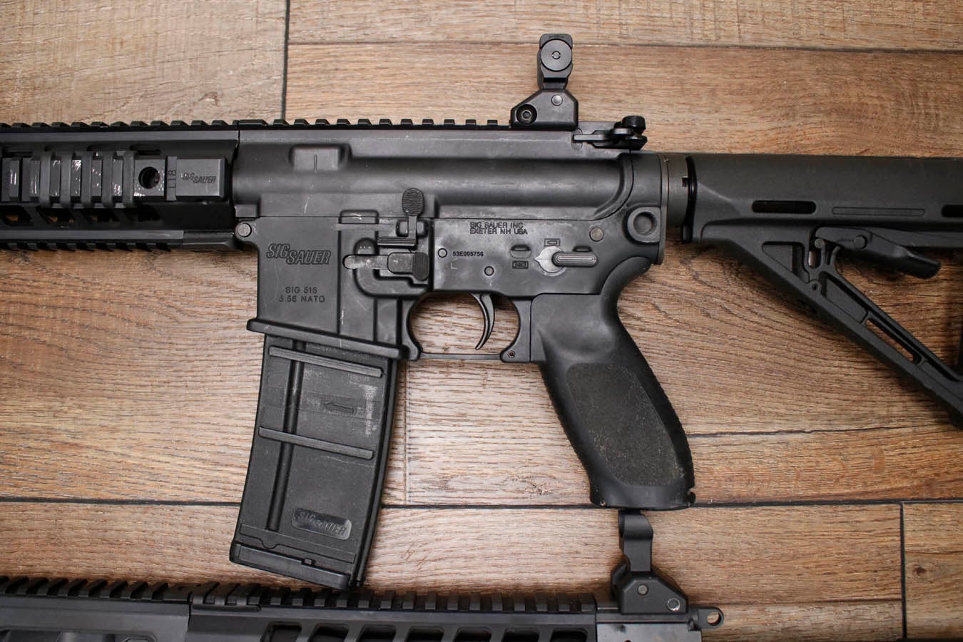 SIG SAUER SIG556 5.56mm Gas Piston Police Trade-in Rifle with Magpul Stock