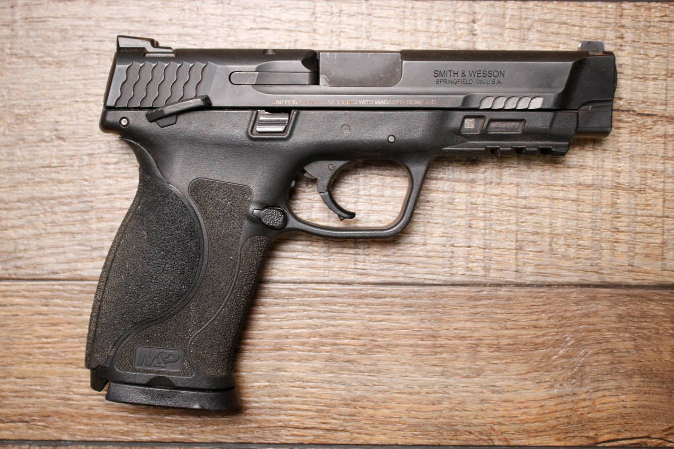 SMITH AND WESSON M&P45 M2.0 45 ACP Police Trade-In Pistol with Thumb Safety 