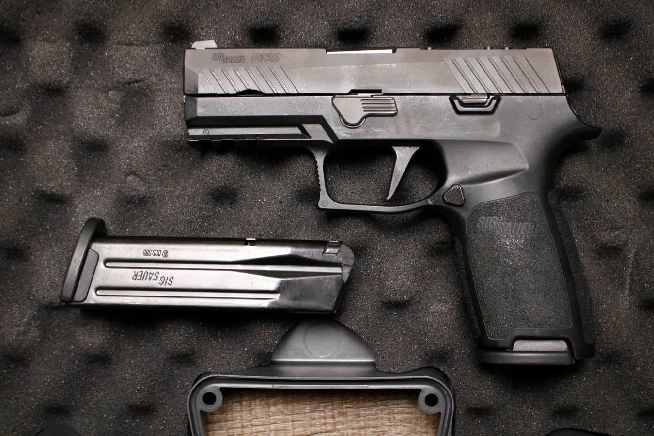 SIG SAUER P320 9mm Police Trade-In Optic Ready Pistol (Missing Optic Plate)