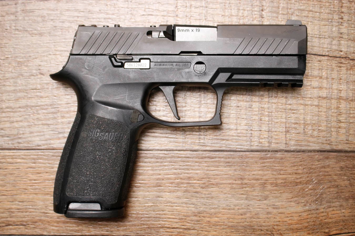 SIG SAUER P320 9mm Police Trade-In Optic Ready Pistol (Missing Optic Plate)
