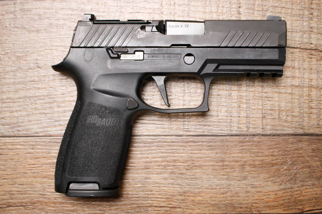 SIG SAUER P320 9mm Police Trade-In Optic Ready Pistol (Missing Optic Plate)