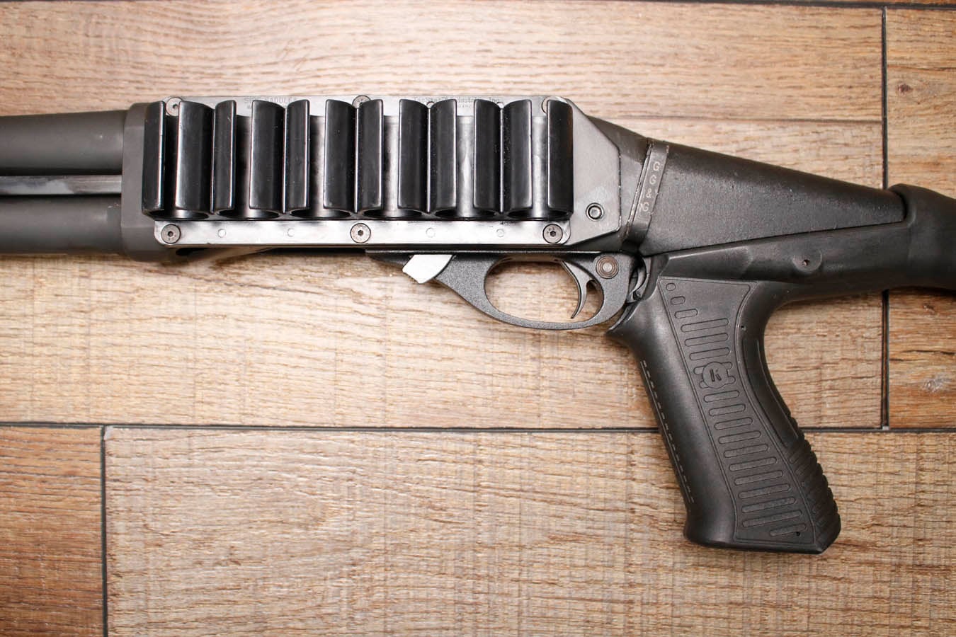 REMINGTON 870 Police Magnum 12GA Police Trade-In Shotgun with Pistol Grip Adjustable Stock, Rifle Sights and Extended Mag Tube