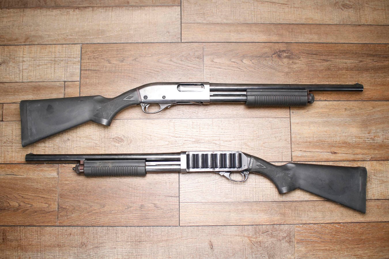 REMINGTON 870 Police Magnum 12GA Police Trade-In Shotgun with Ribbed Foregrip and Satin Finish