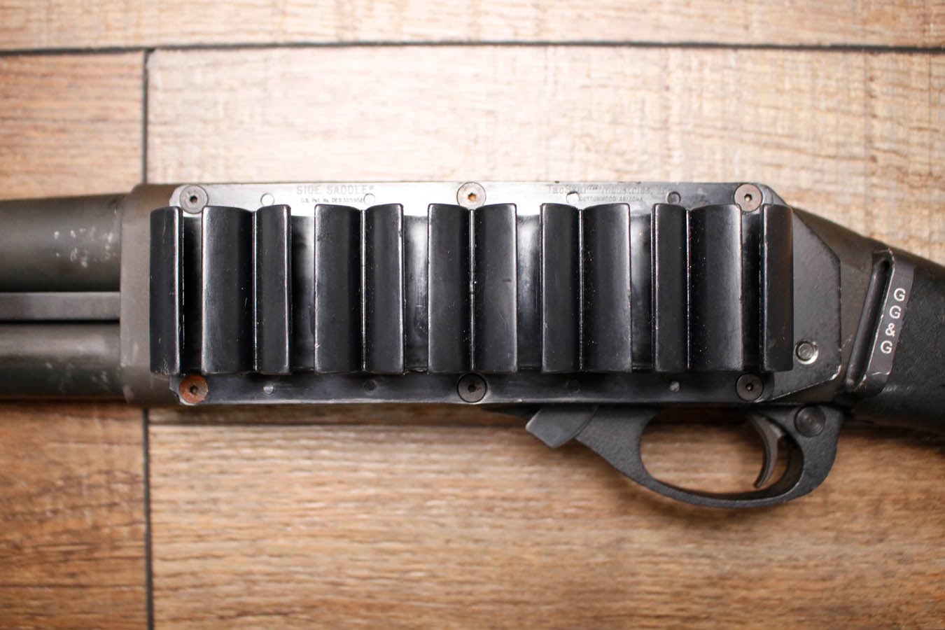 REMINGTON 870 Police Magnum 12GA Police Trade-In Shotguns with Extended Mag Tube, Rifle Sights and Side Saddle