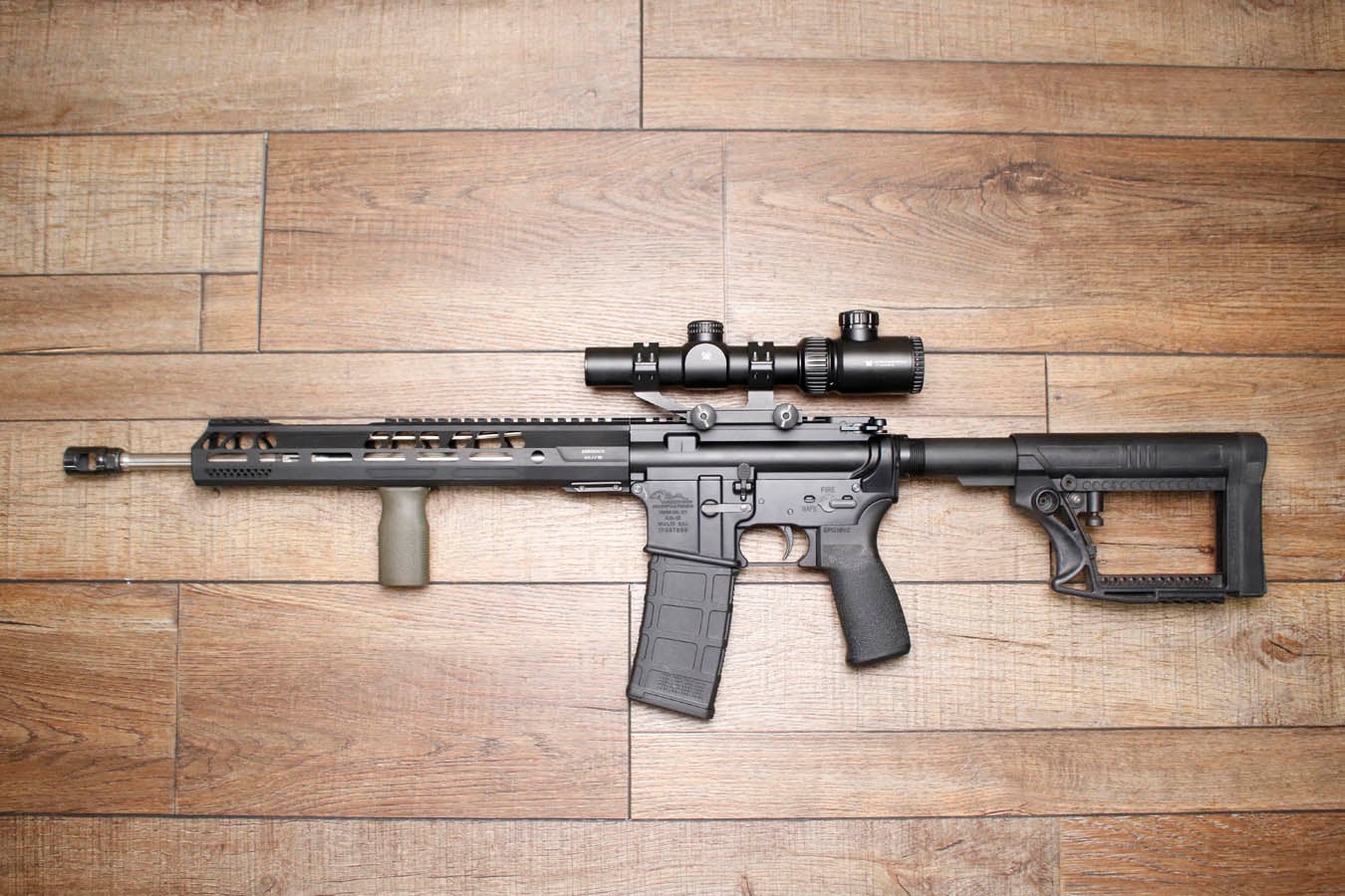 ANDERSON MANUFACTURING AM-15 223 Wylde Police Trade-In Rifle with Vortex Crossfire Scope