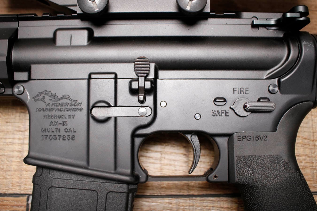 ANDERSON MANUFACTURING AM-15 223 Wylde Police Trade-In Rifle with Vortex Crossfire Scope