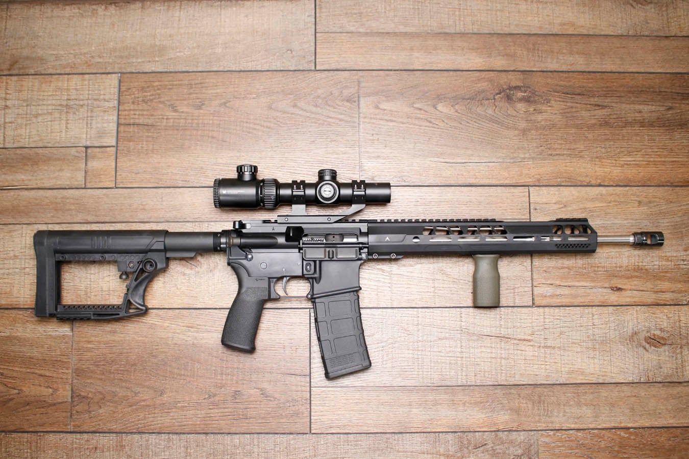 ANDERSON MANUFACTURING AM-15 223 Wylde Police Trade-In Rifle with Vortex Crossfire Scope