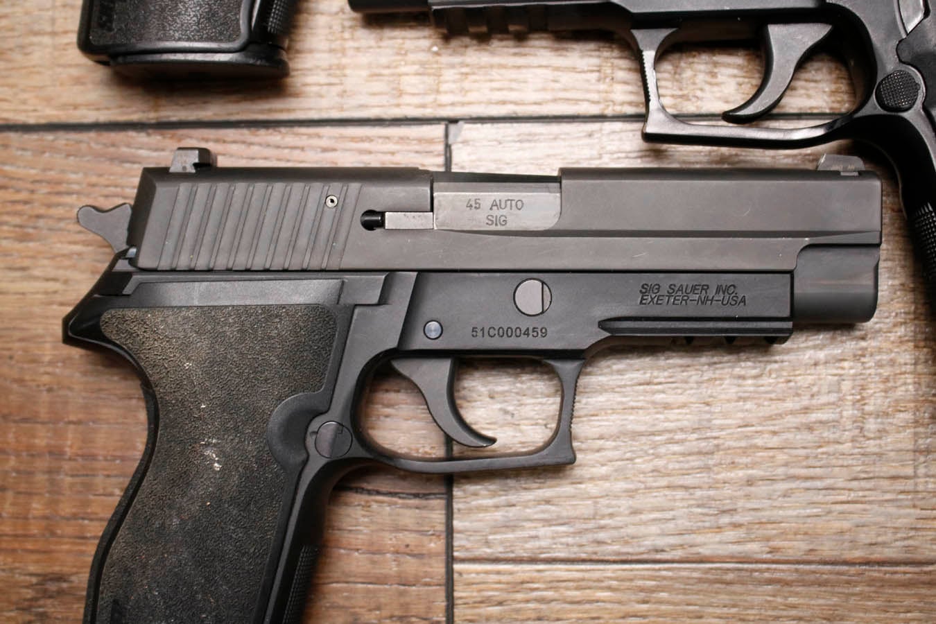 SIG SAUER P227 45 ACP Police Trade-In Pistol with Night Sights (Fair Condition)