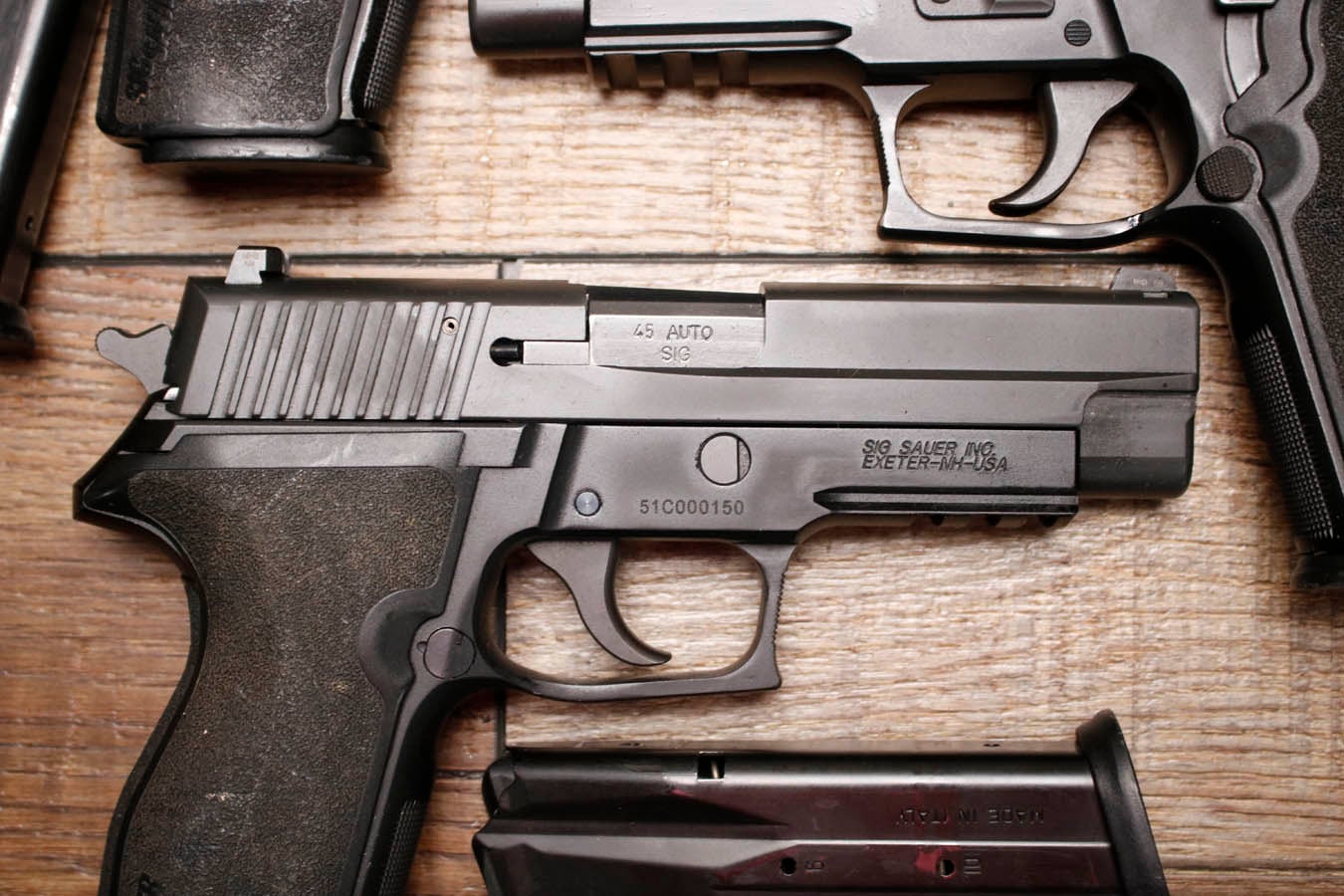 SIG SAUER P227 45 ACP Police Trade-In Pistol with Night Sights (Very Good Condition)