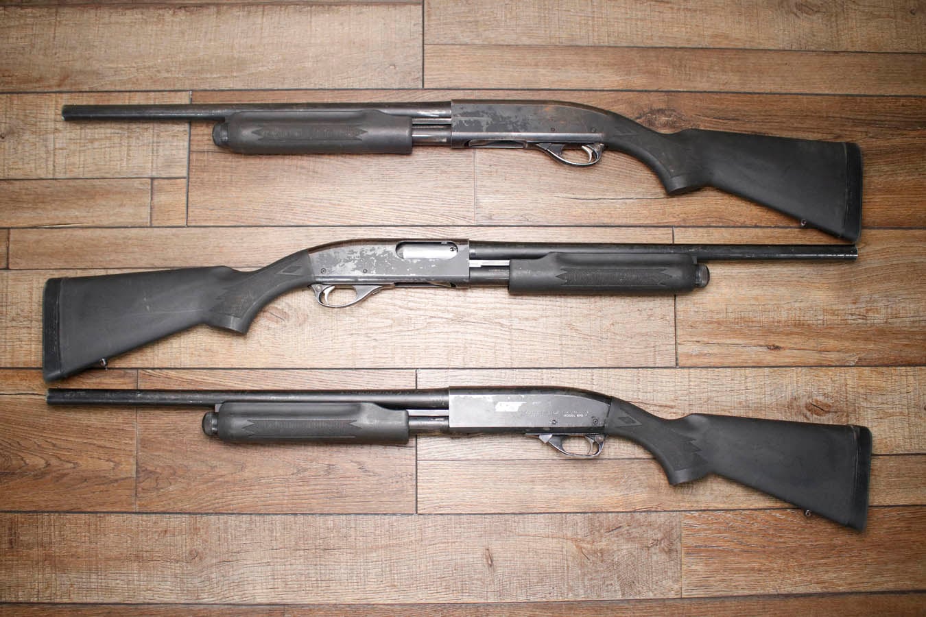 REMINGTON 870 Wingmaster 12GA Police Trade-In Shotgun with Synthetic Stock