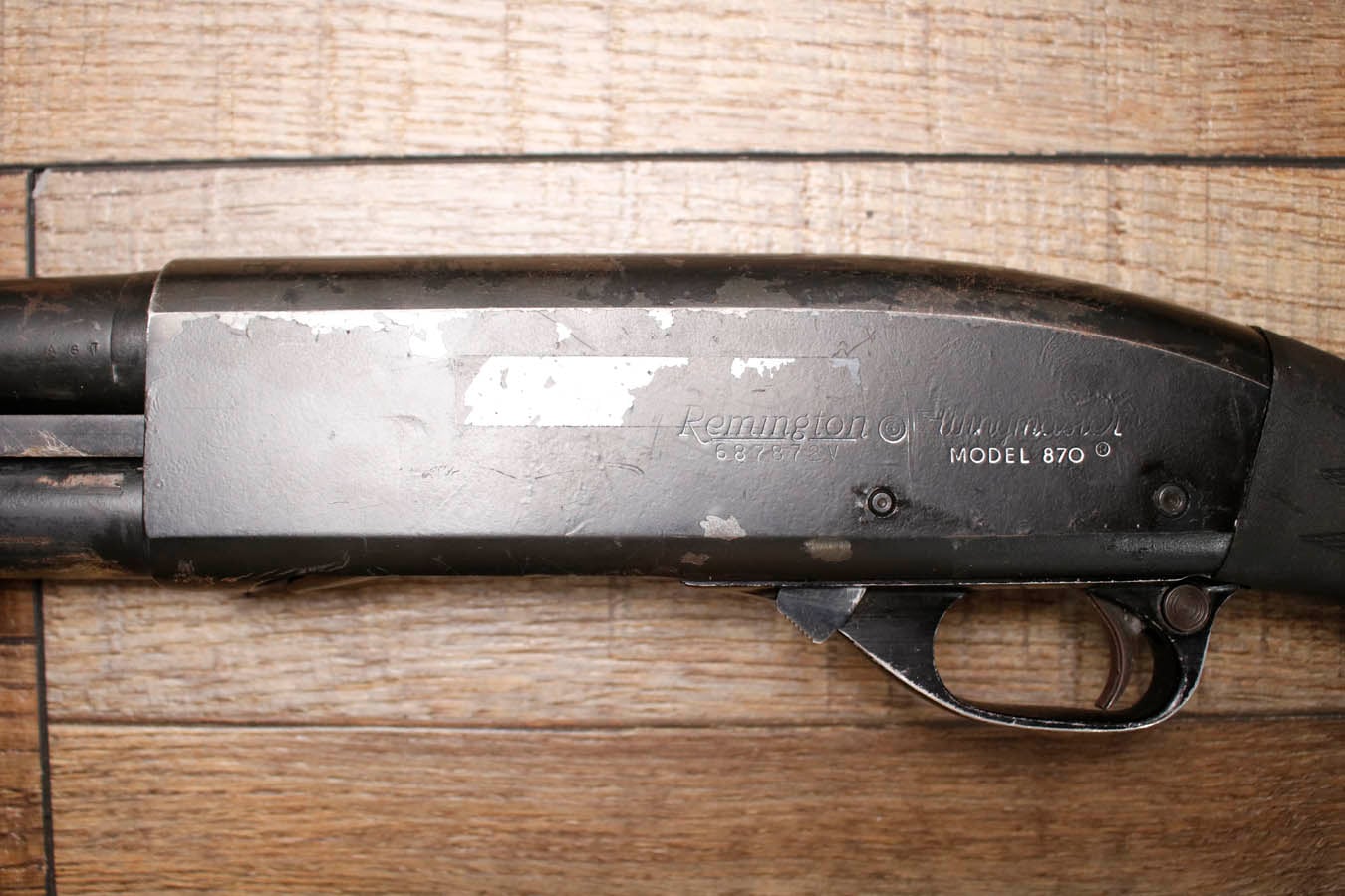REMINGTON 870 Wingmaster 12GA Police Trade-In Shotgun with Synthetic Stock