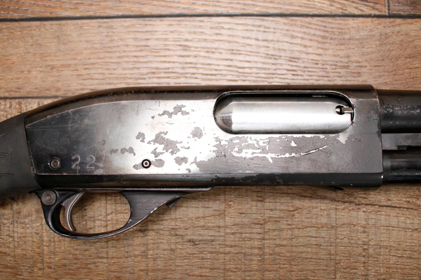 REMINGTON 870 Wingmaster 12GA Police Trade-In Shotgun with Synthetic Stock