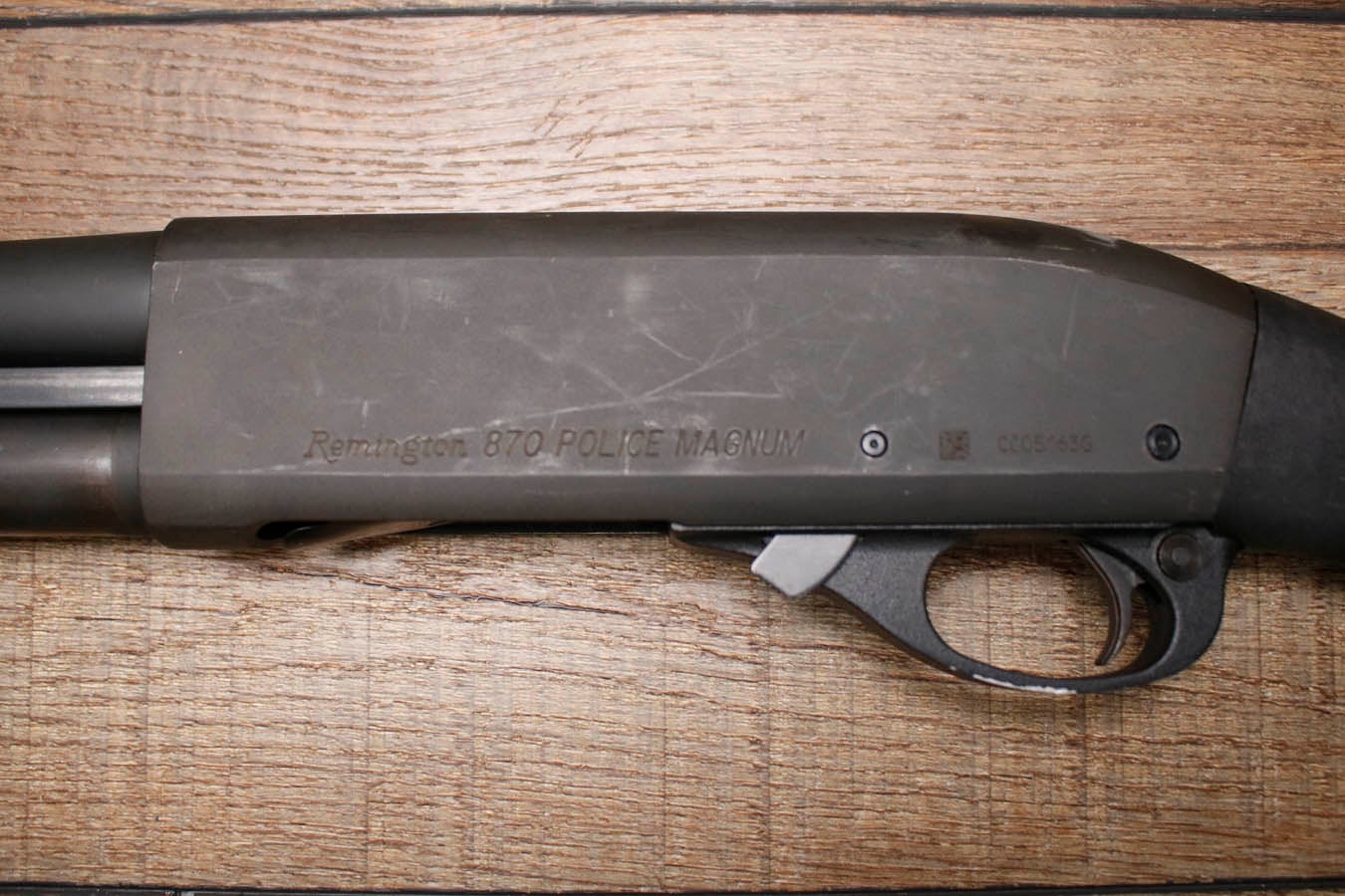 REMINGTON 870 Police Magnum 12GA Police Trade-In Shotgun with Synthetic Stock