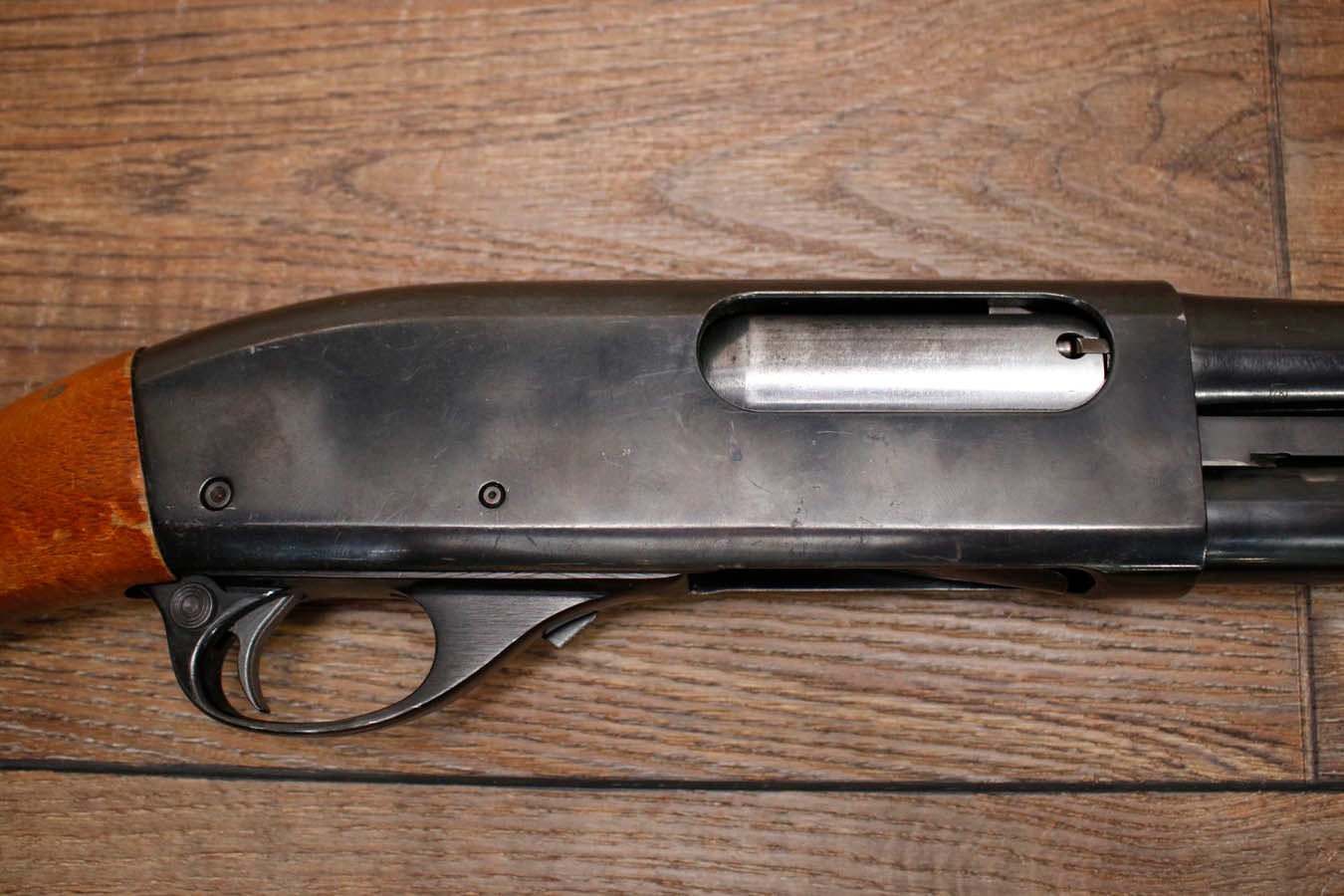REMINGTON 870 Magnum 12GA Police Trade-In Shotgun with Wood Stock