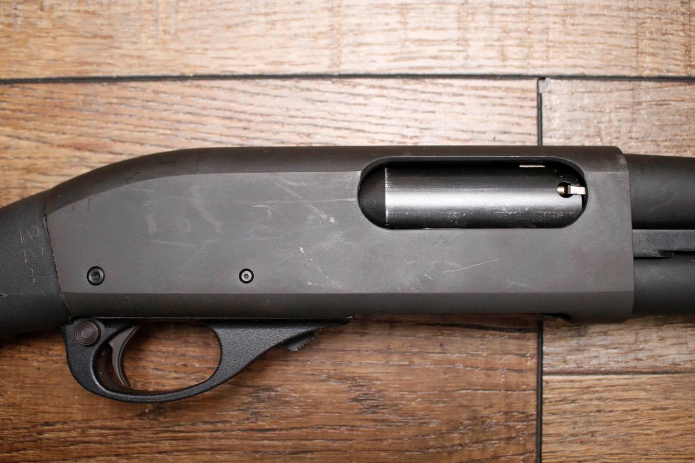 REMINGTON 870 Police Magnum 12GA Police Trade-In Shotgun with Synthetic Stock and Extended Tube Mag