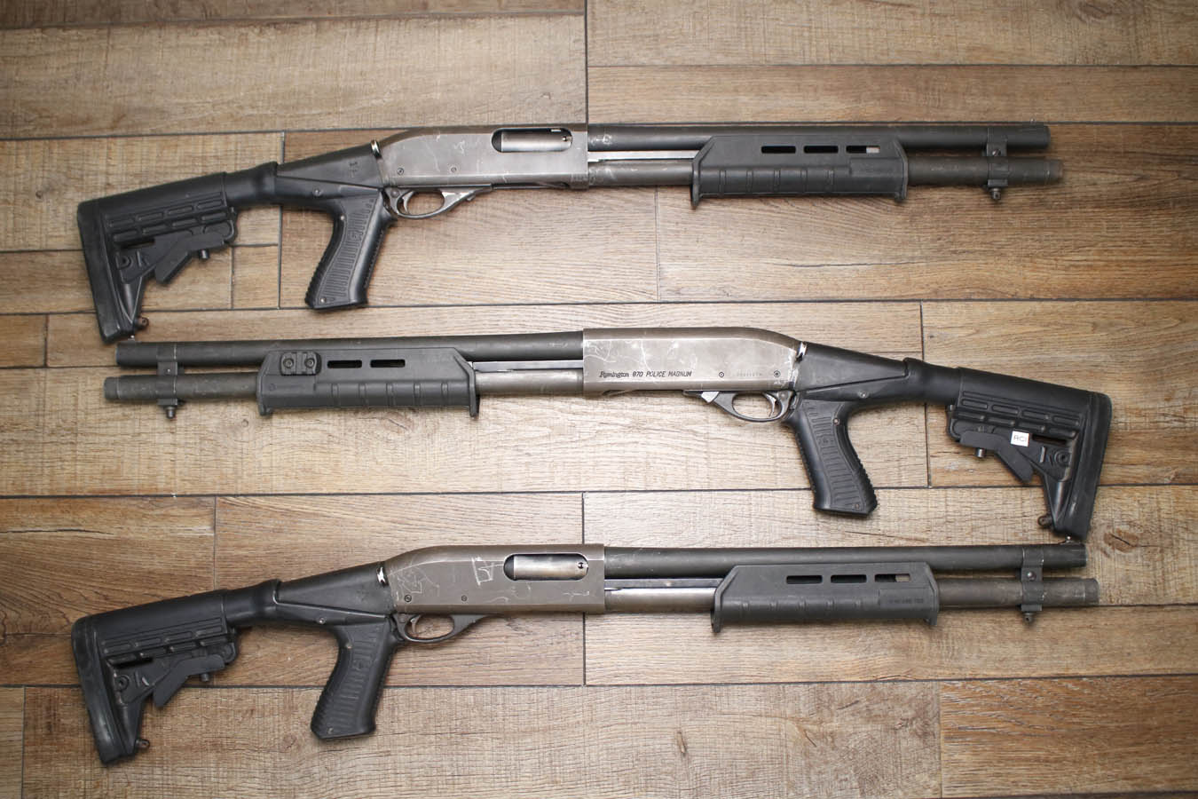 REMINGTON 870 Police Magnum 12GA Police Trade-In Shotgun with Pistol Grip and Extended Tube Mag