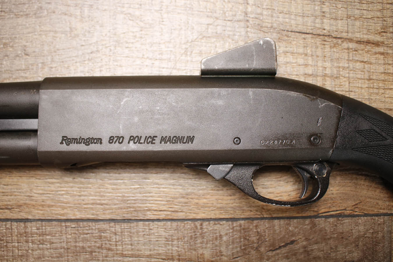 REMINGTON 870 Police Magnum 12GA Police Trade-In Shotgun with Extended Tube Mag and Iron Sights