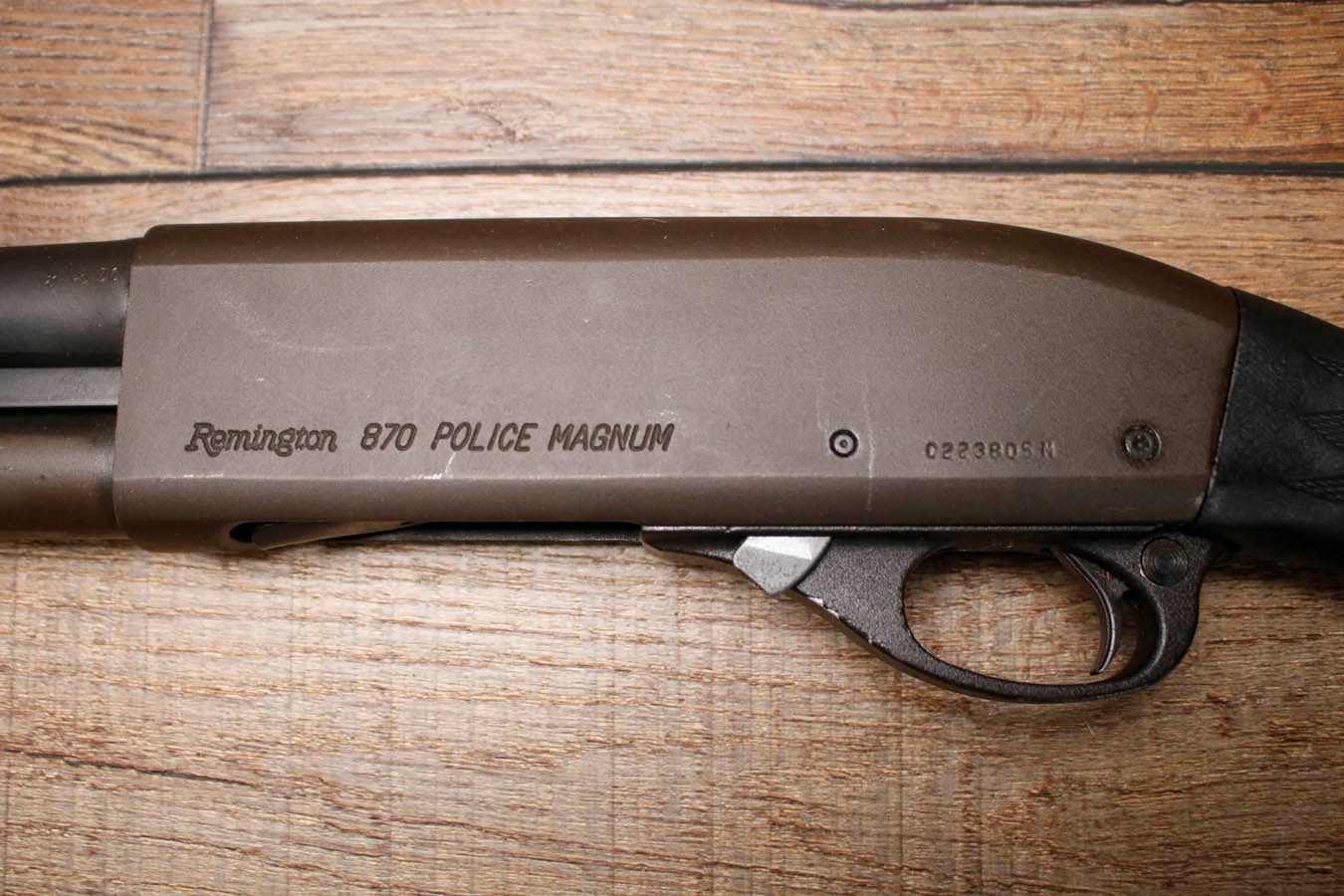 REMINGTON 870 Police Magnum 12GA Police Trade-In Shotgun with Extended Tube Magazine
