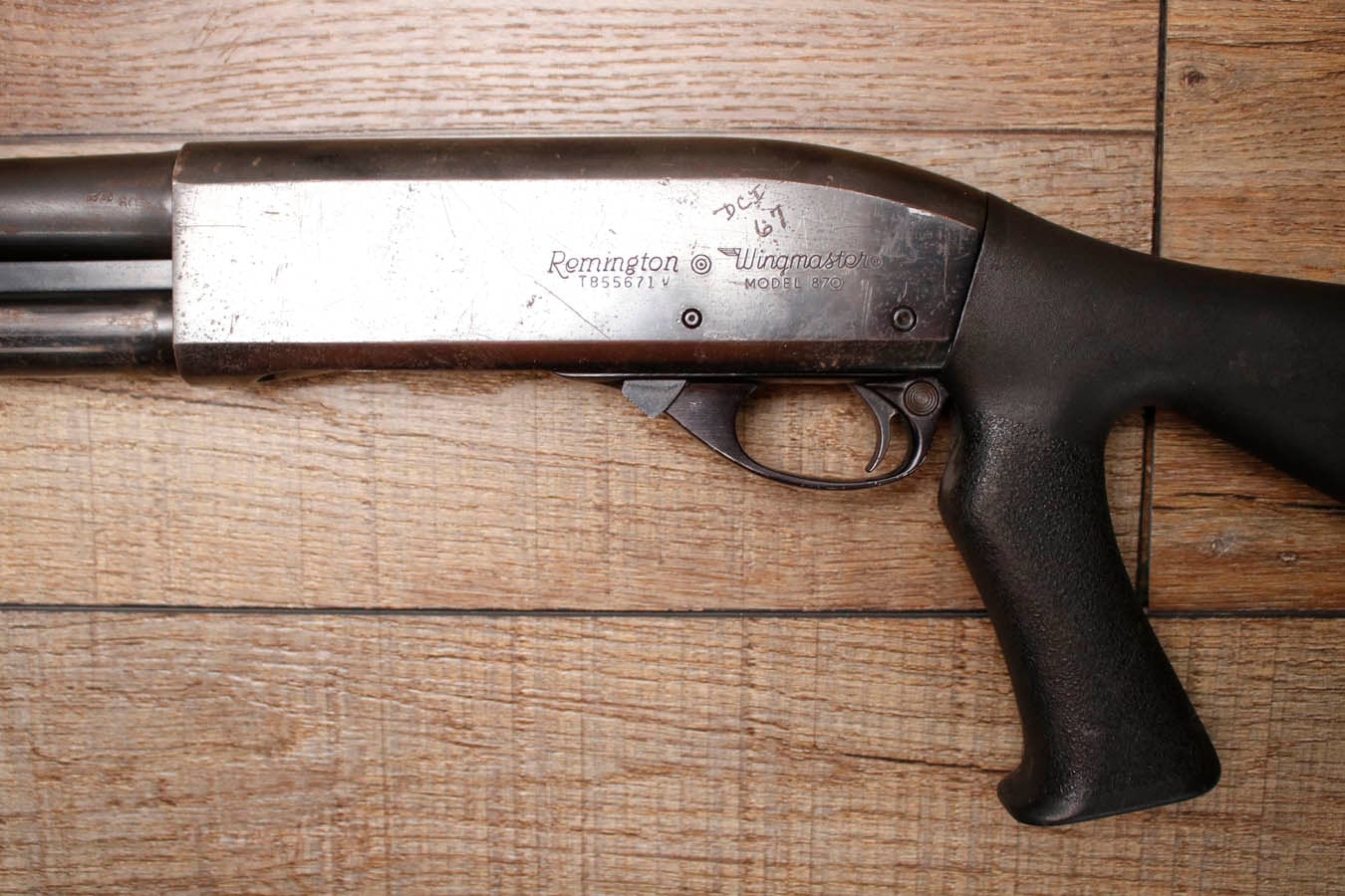 REMINGTON 870 Wingmaster 12GA Police Trade-In Shotgun with Pistol Grip