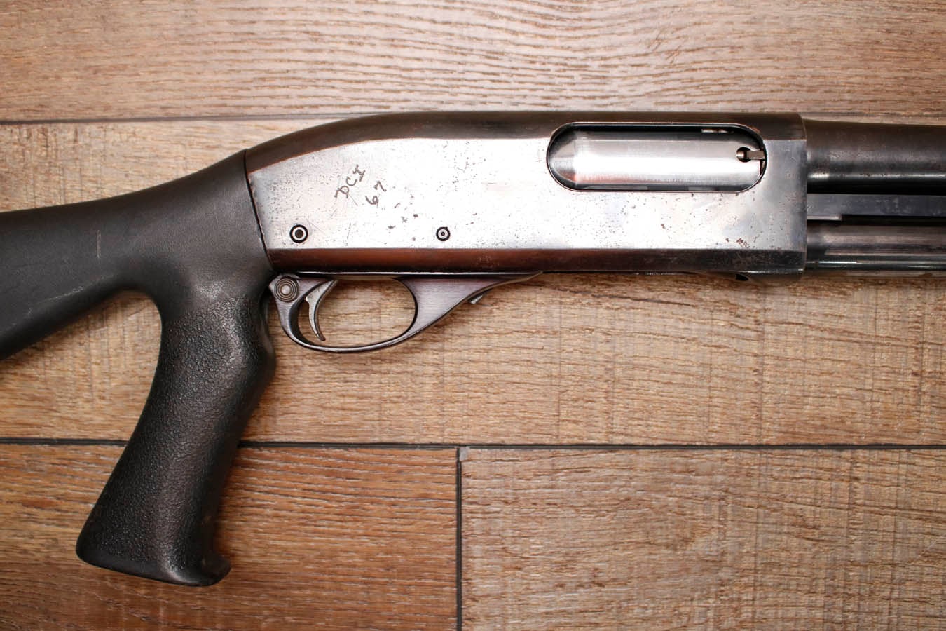 REMINGTON 870 Wingmaster 12GA Police Trade-In Shotgun with Pistol Grip