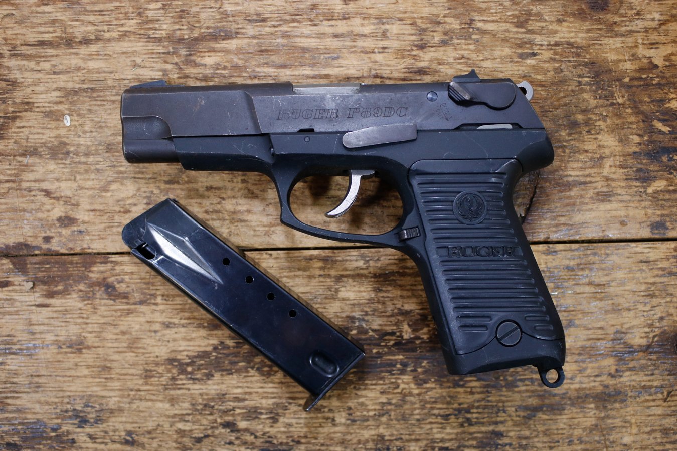 RUGER P89DC 9mm Police Trade-In Pistol