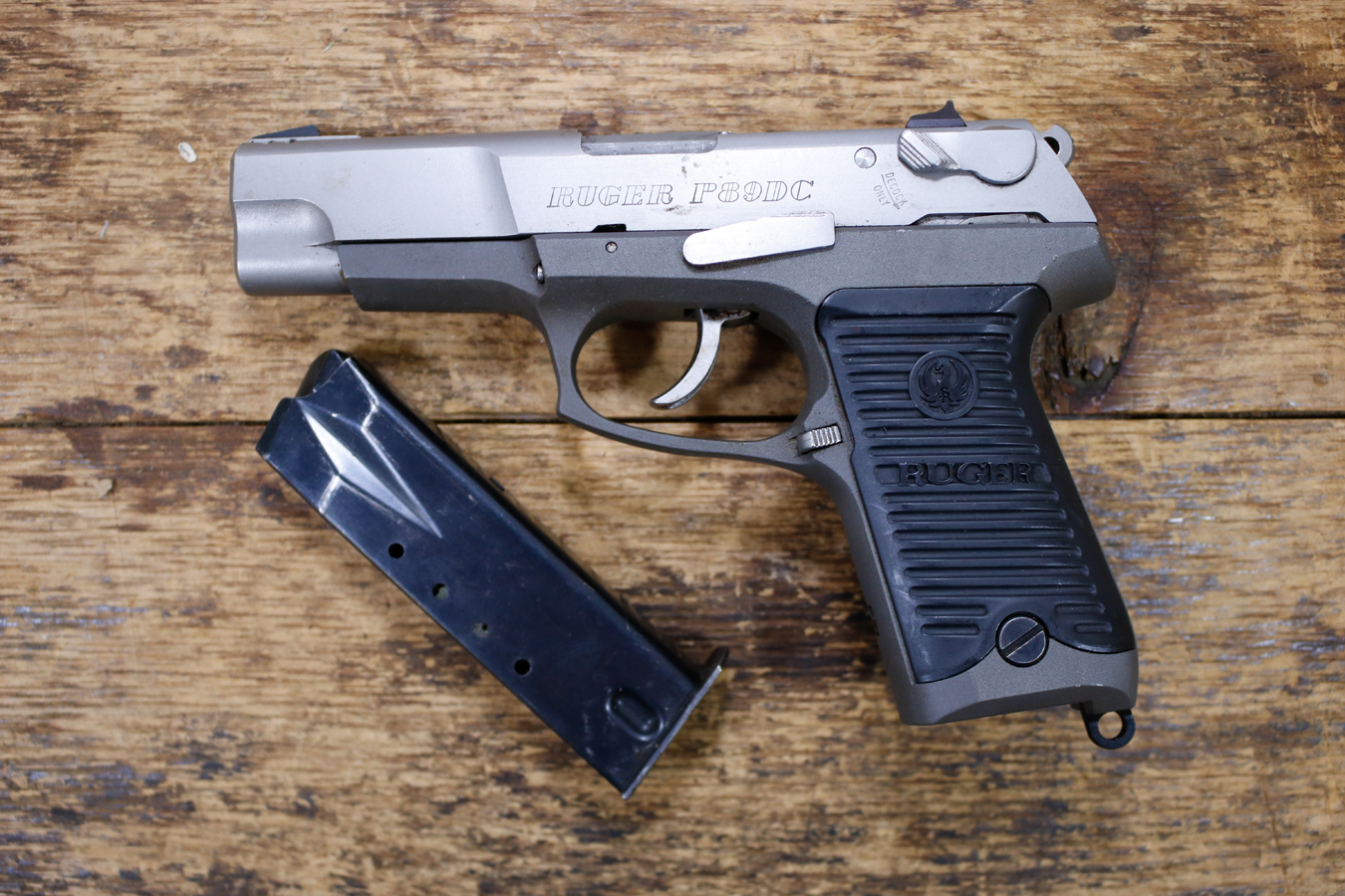 RUGER P89DC 9mm Police Trade-In Pistol