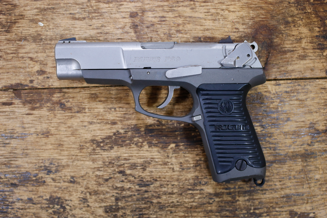 RUGER P89 9mm Police Trade-In Pistol (Magazine Not Included)