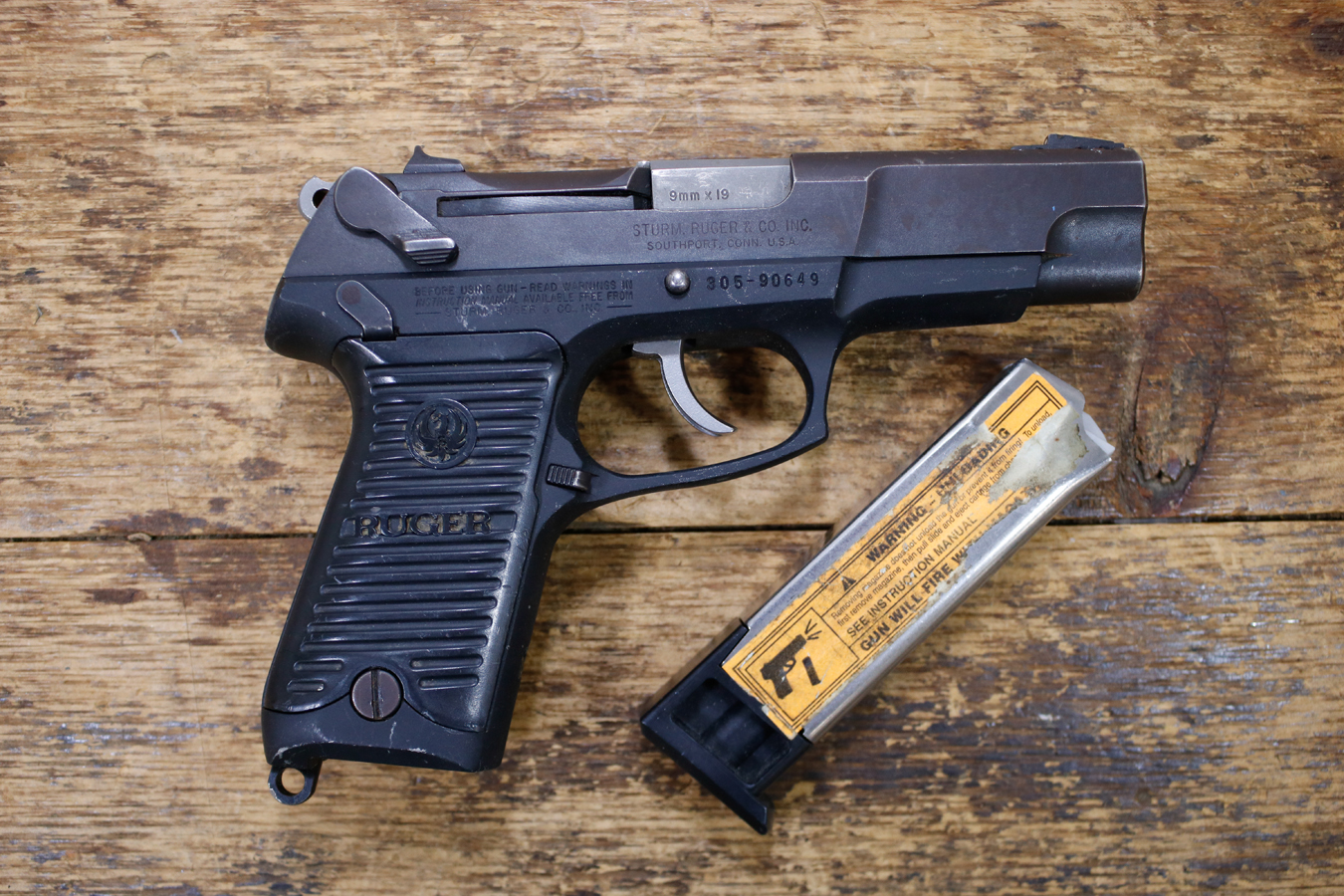 RUGER P89 9mm Police Trade-In Pistol