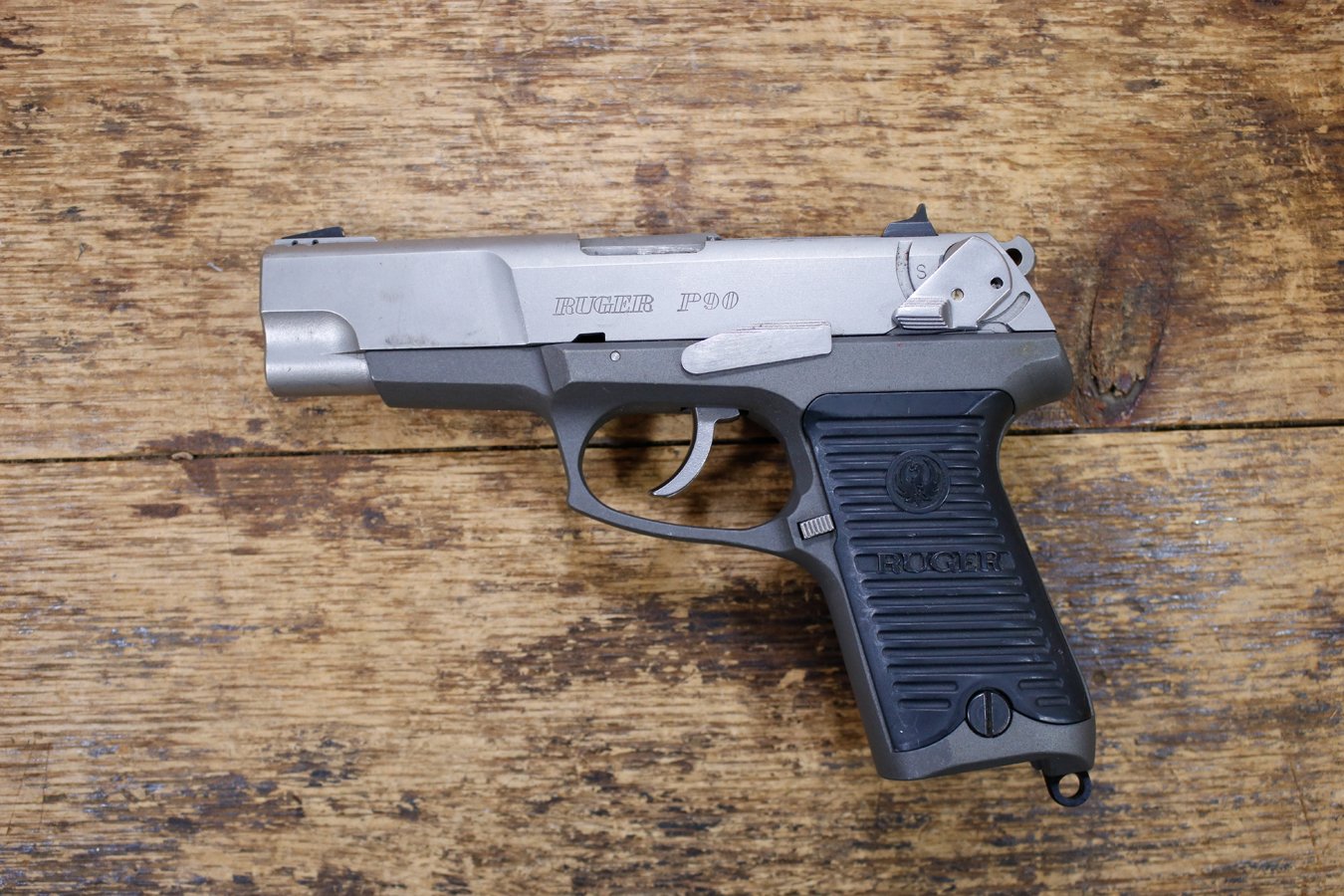 RUGER P90 45ACP Police Trade-In Pistol (Magazine Not Included)