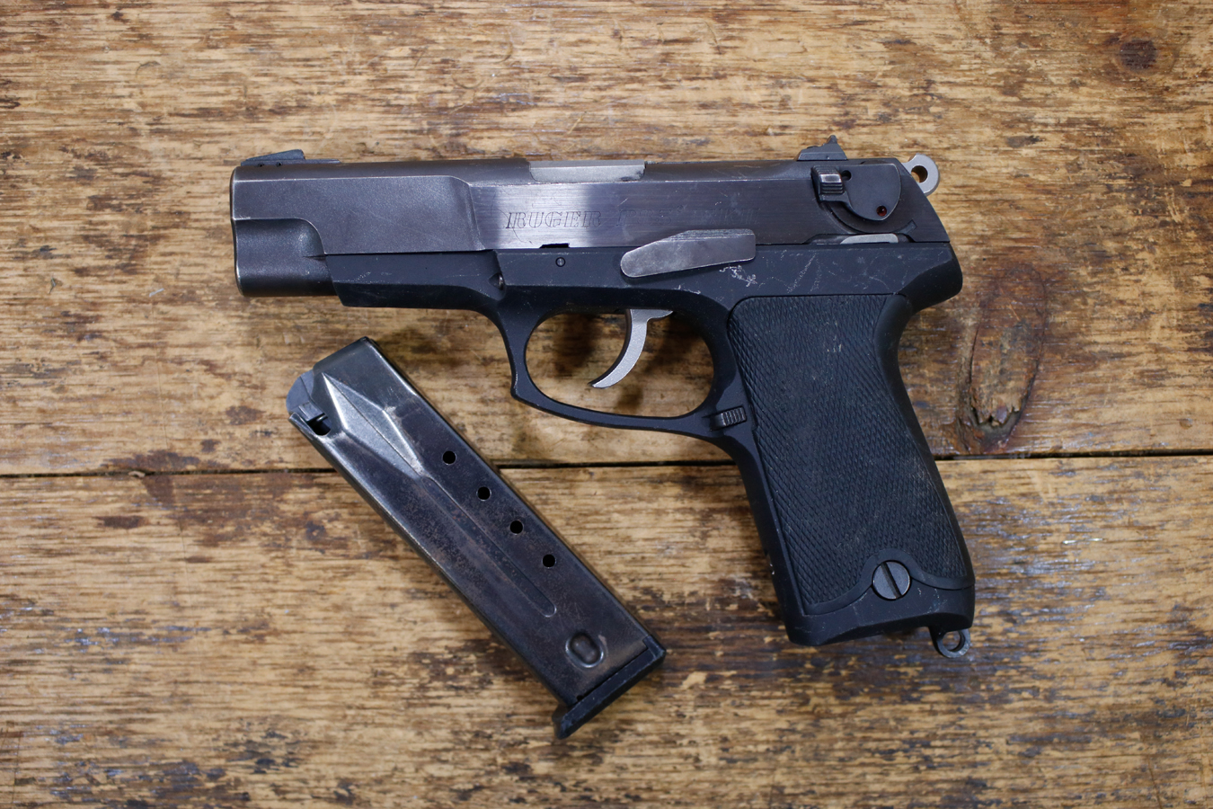 RUGER P85 MKII 9mm Police Trade-In Pistol