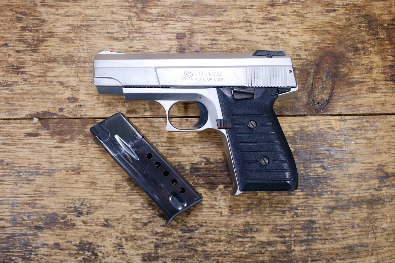 BRYCO Jennings Nine 9mm Police Trade-In Pistol
